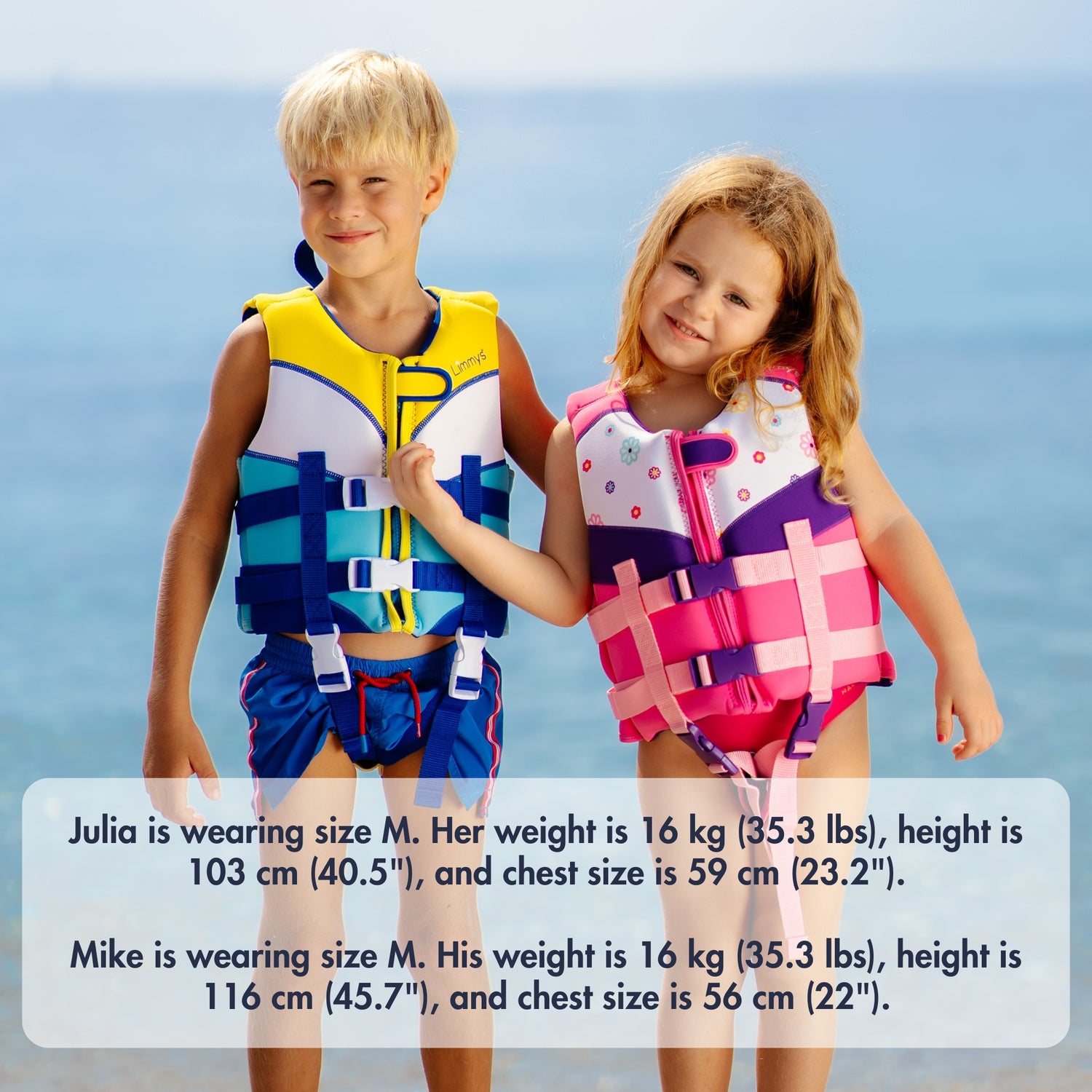 Premium Neoprene Swim Vest - Berry Pink