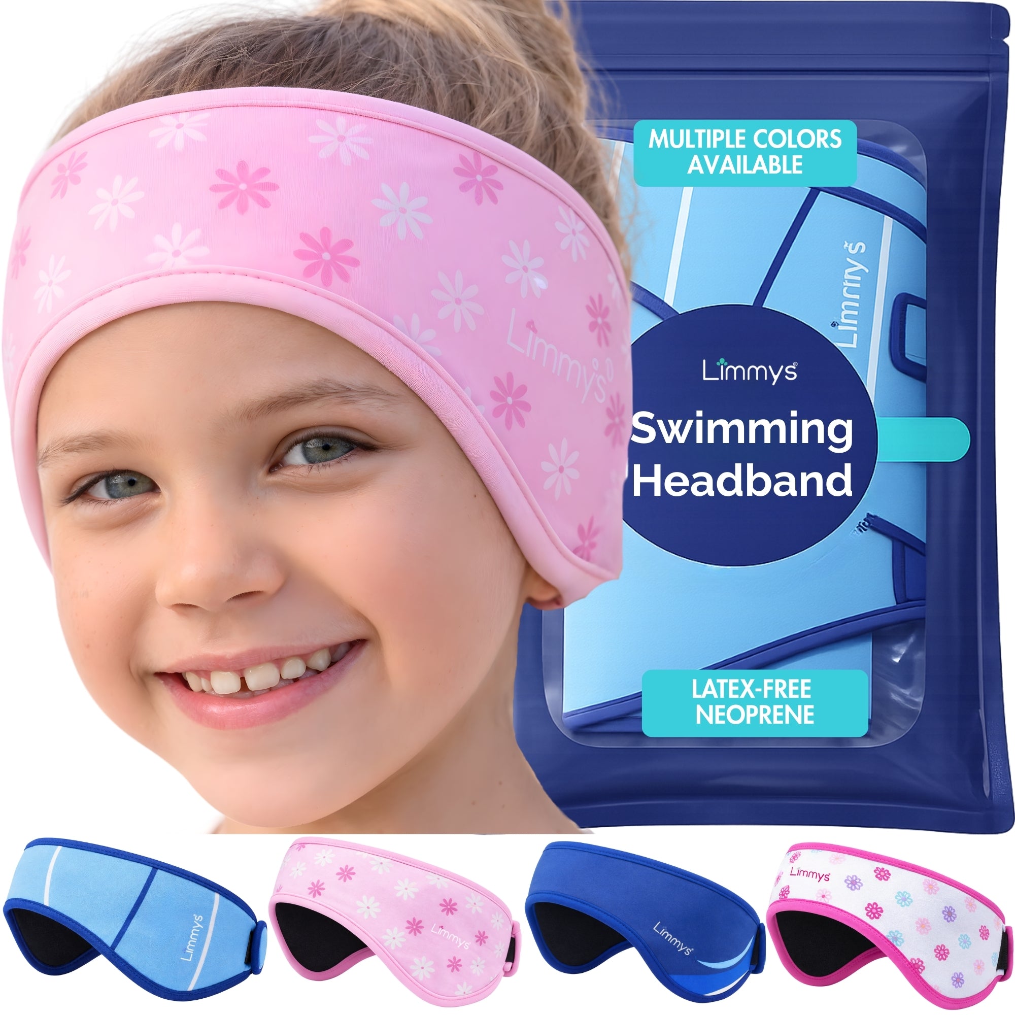 Limmys Swimming Headband For Kids And Adults