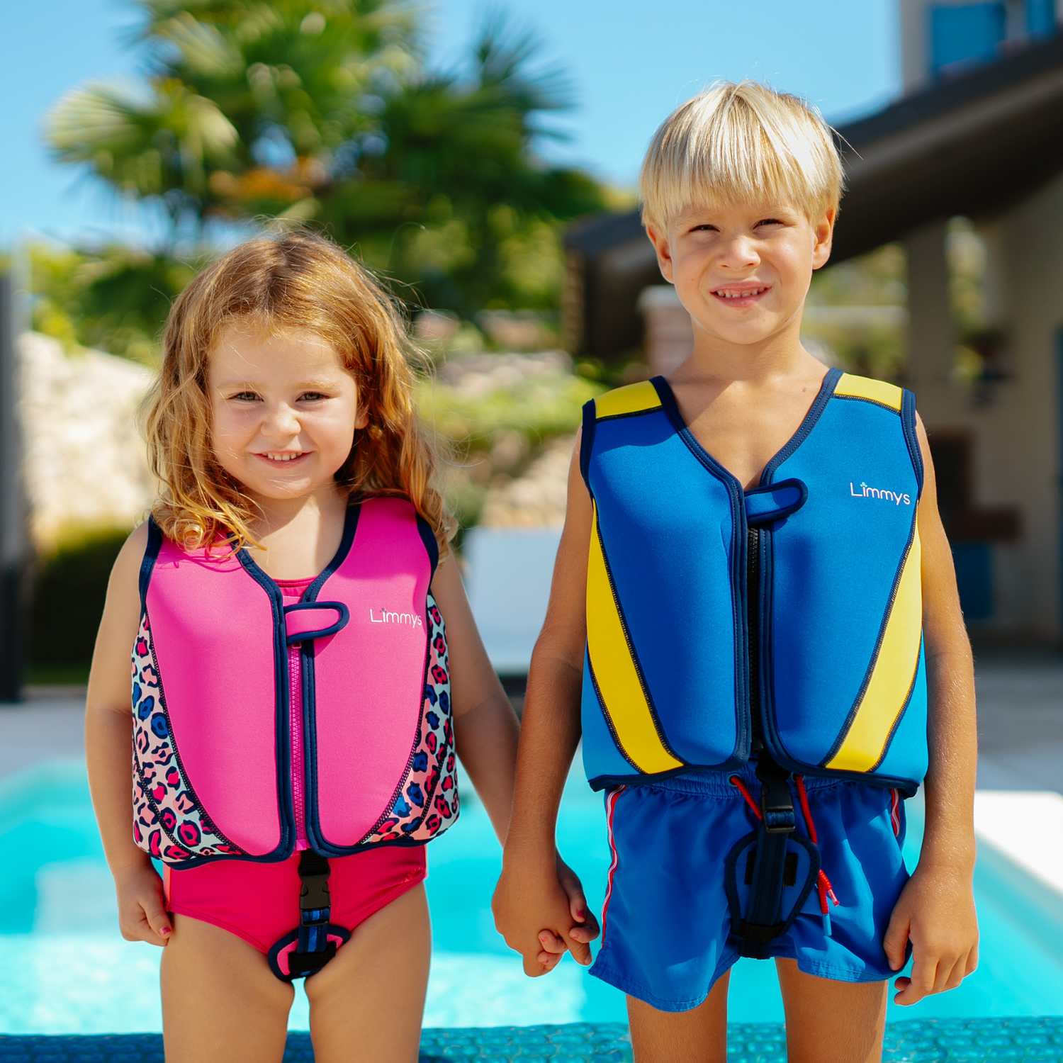 Premium Neoprene Swim Vest - Royal Blue