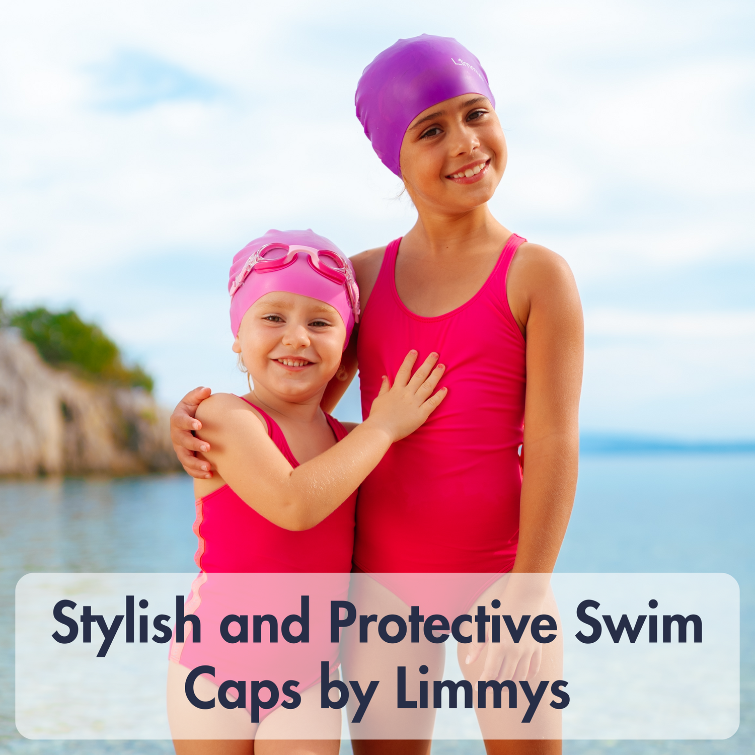 Premium Kids Swim Caps