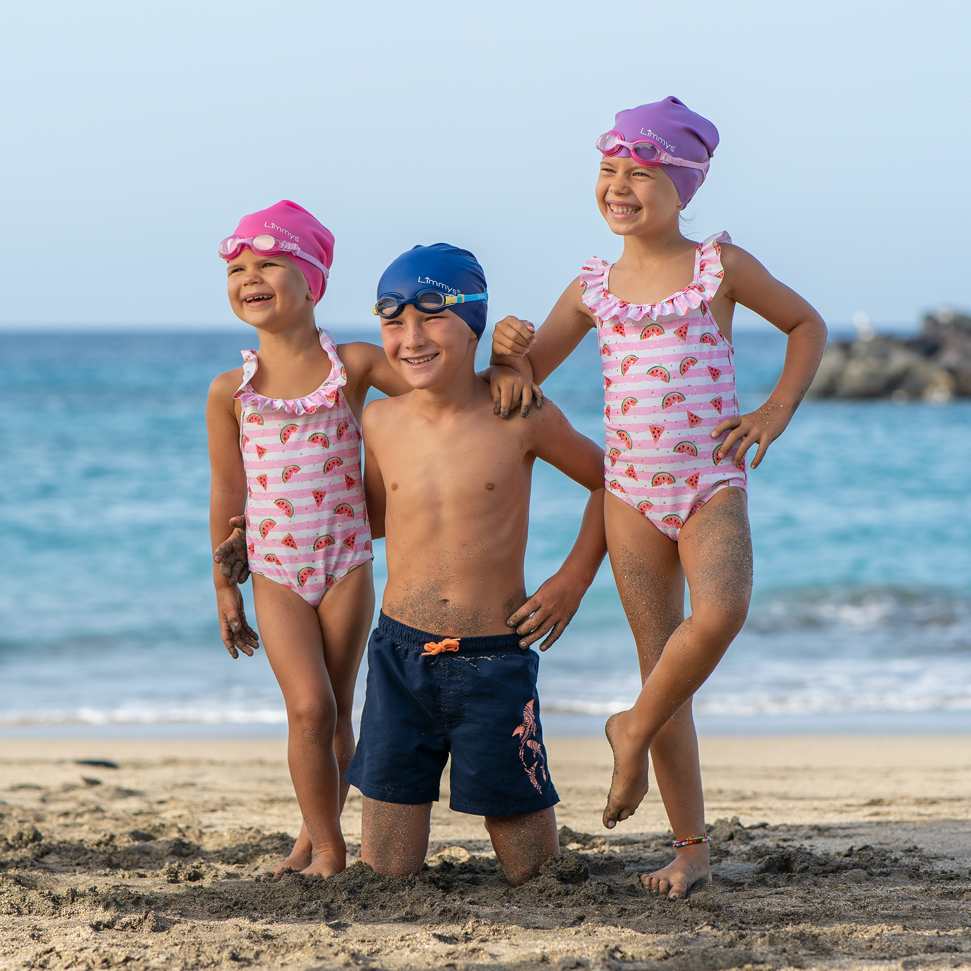 Premium Kids Swim Caps