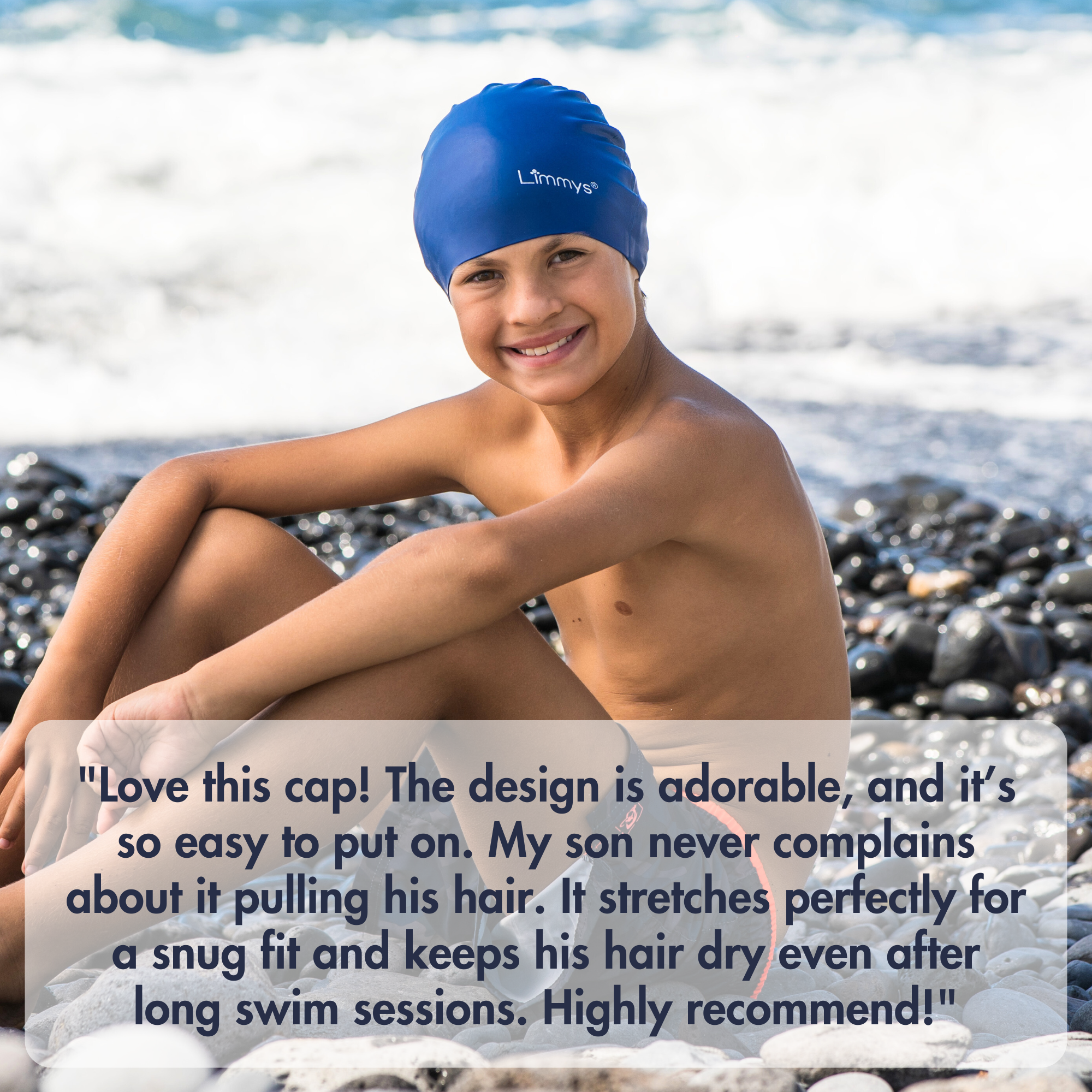Premium Kids Swim Caps