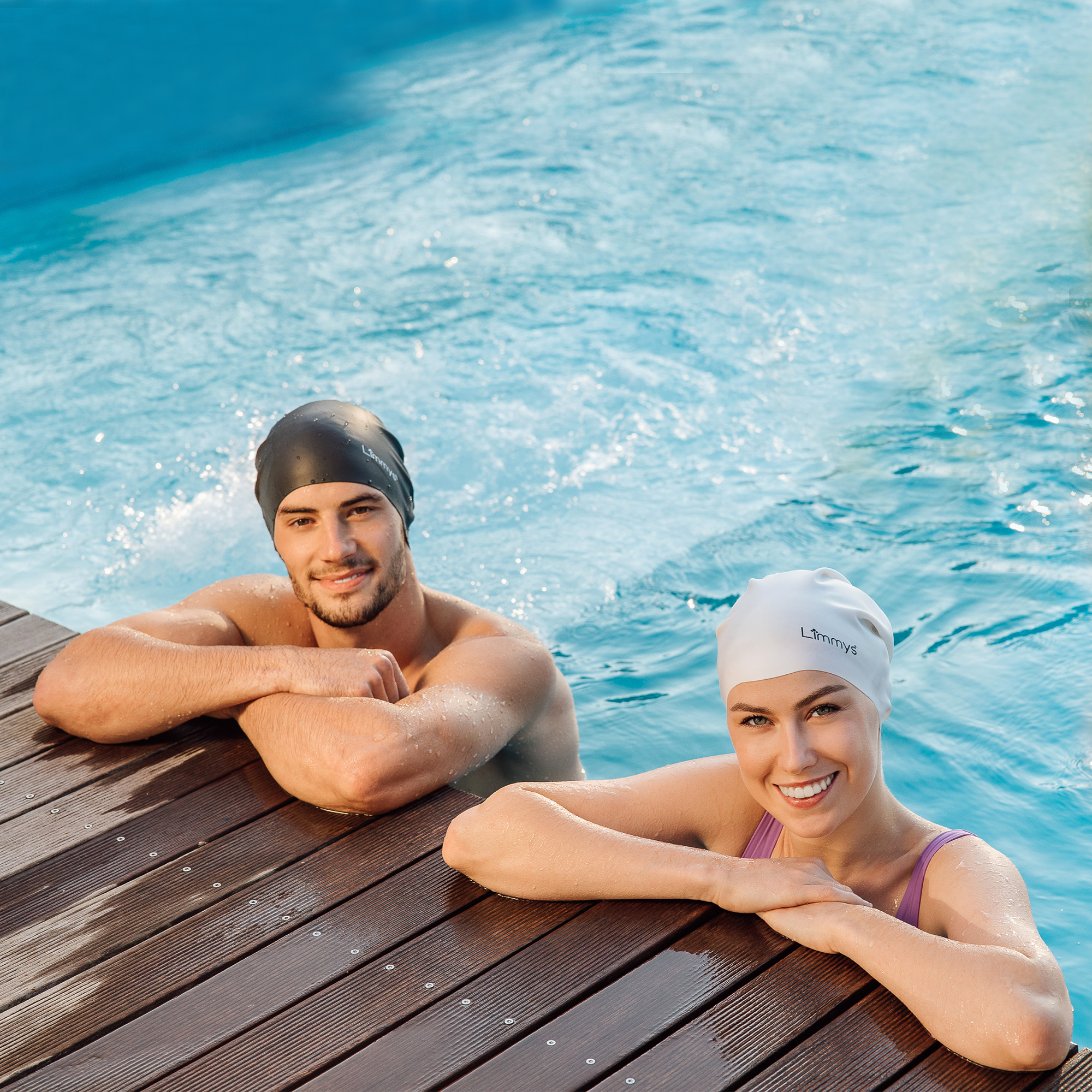 Premium Long Hair Swim Caps for Women