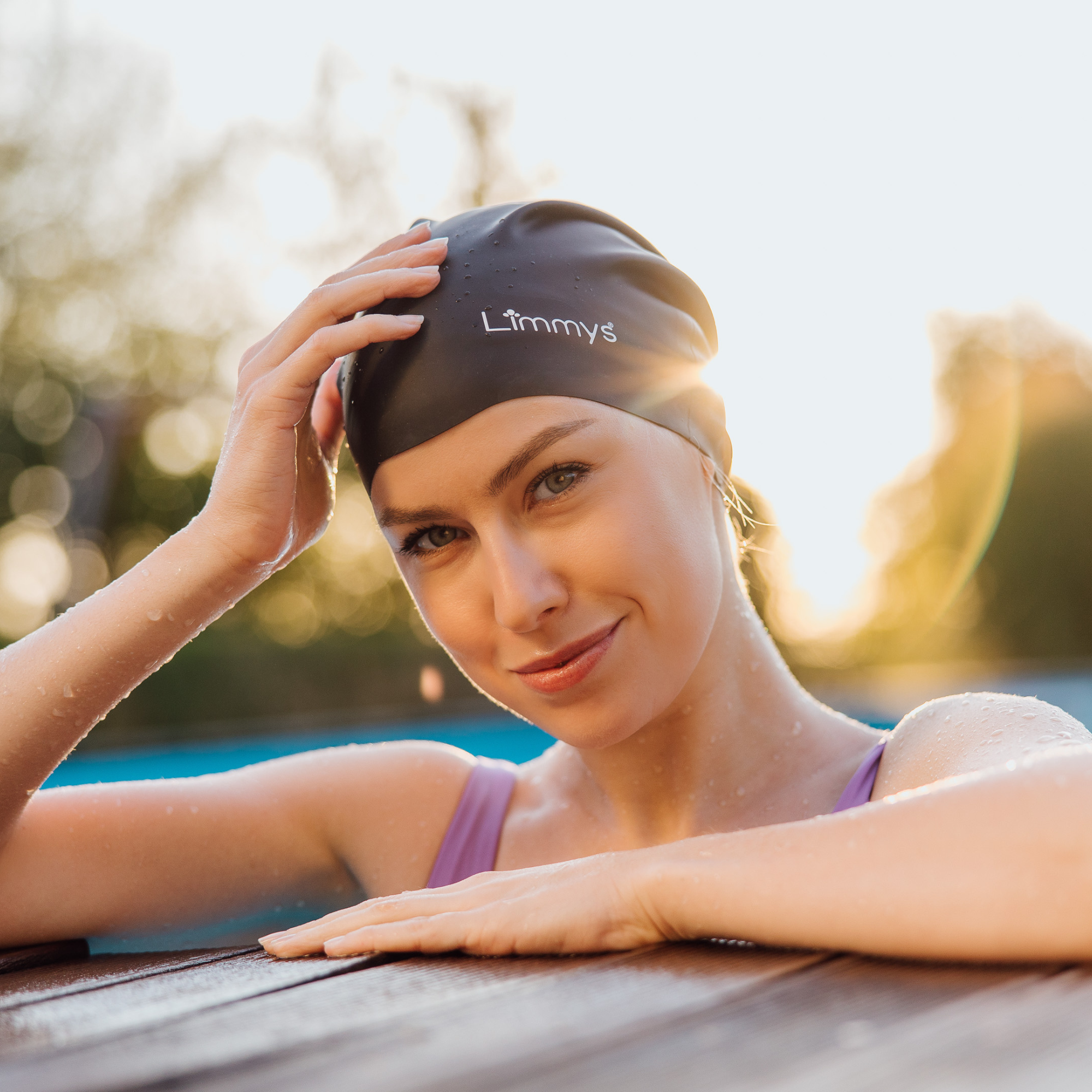 Premium Long Hair Swim Caps for Women