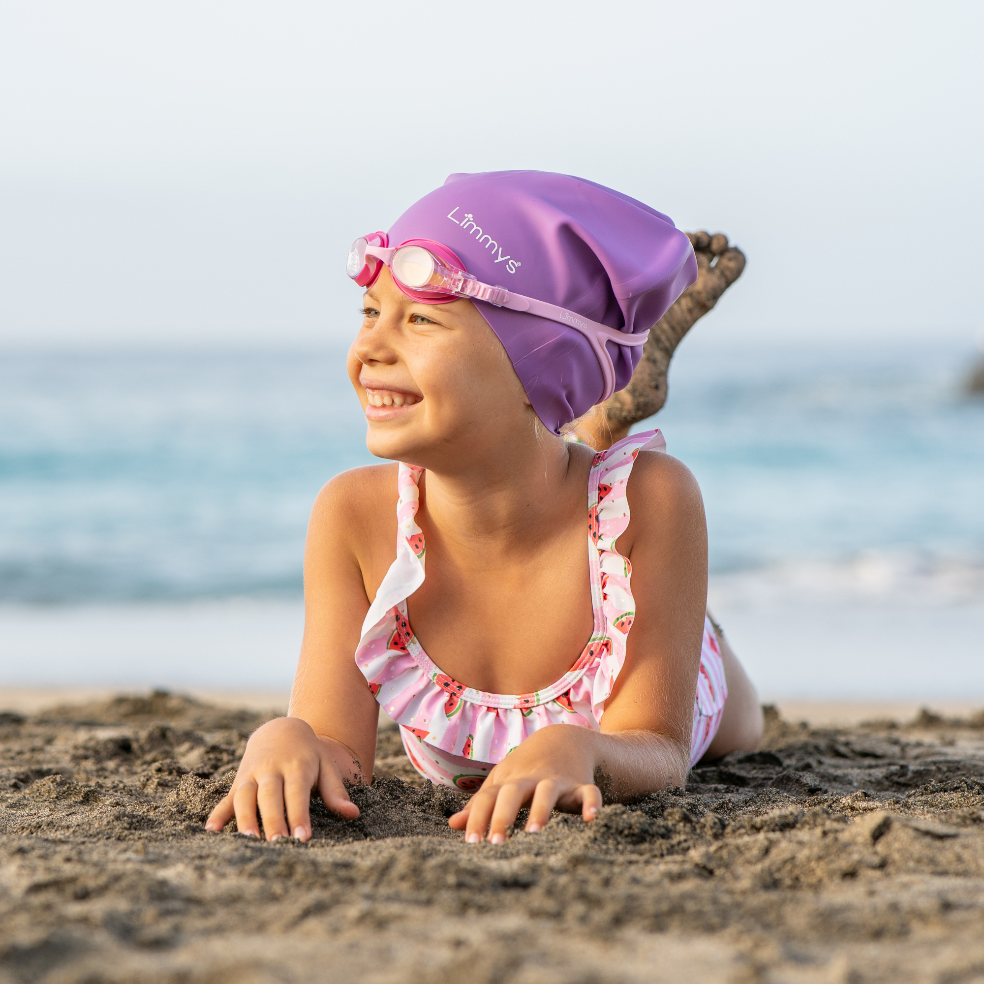 Premium Kids Swim Goggles - Pink