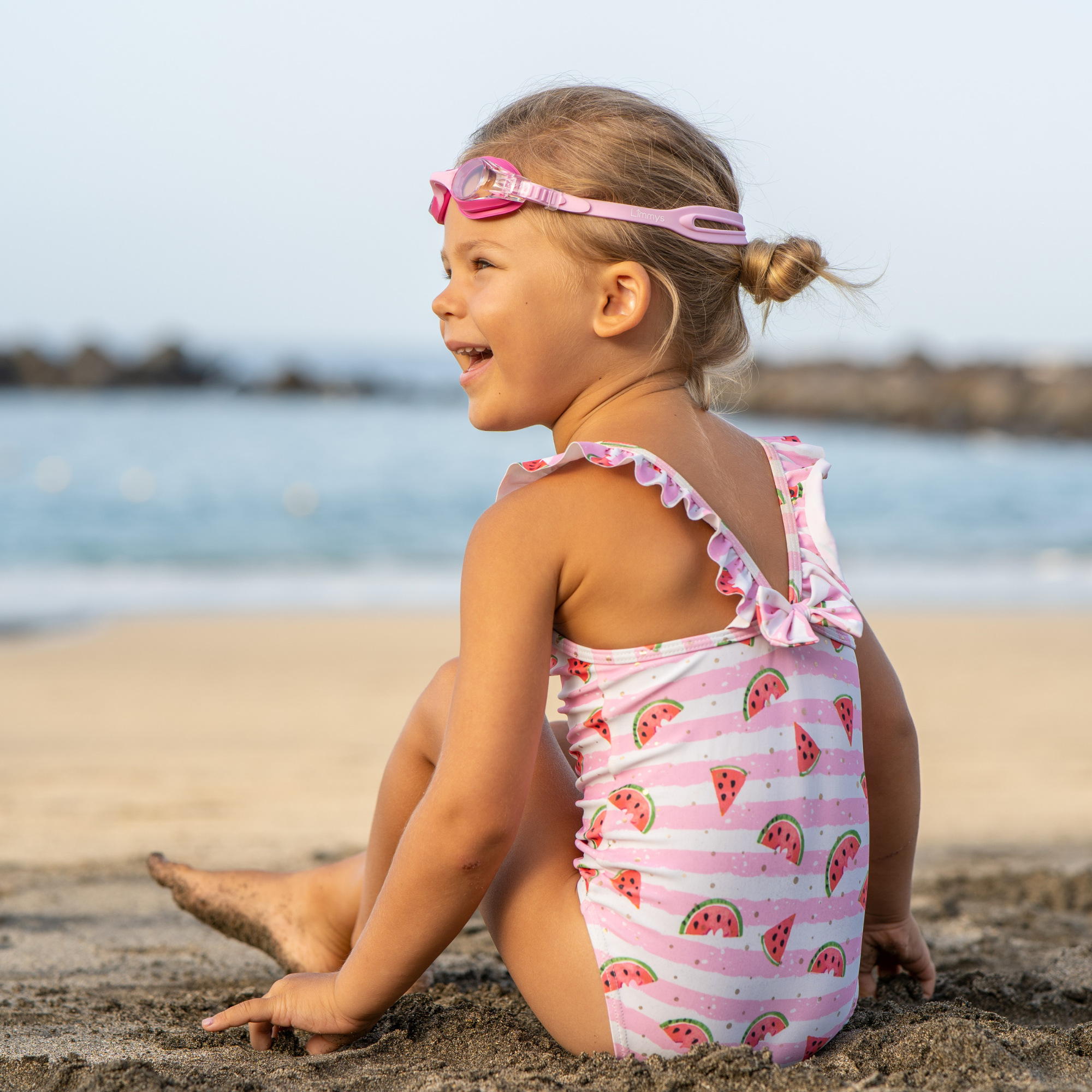 Premium Kids Swim Goggles - Pink