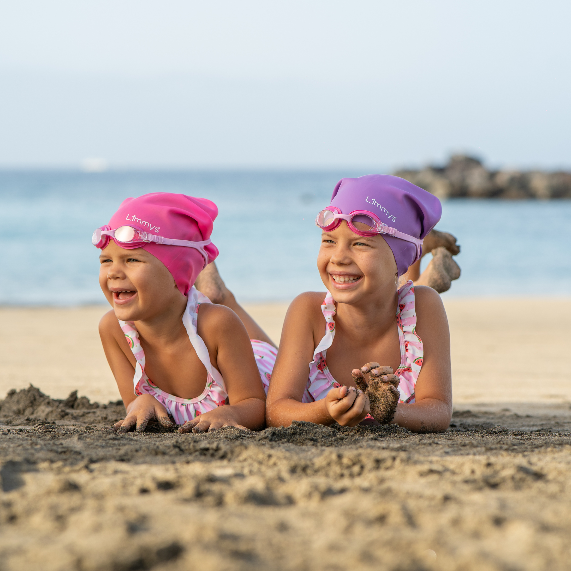 Premium Kids Swim Goggles - Pink