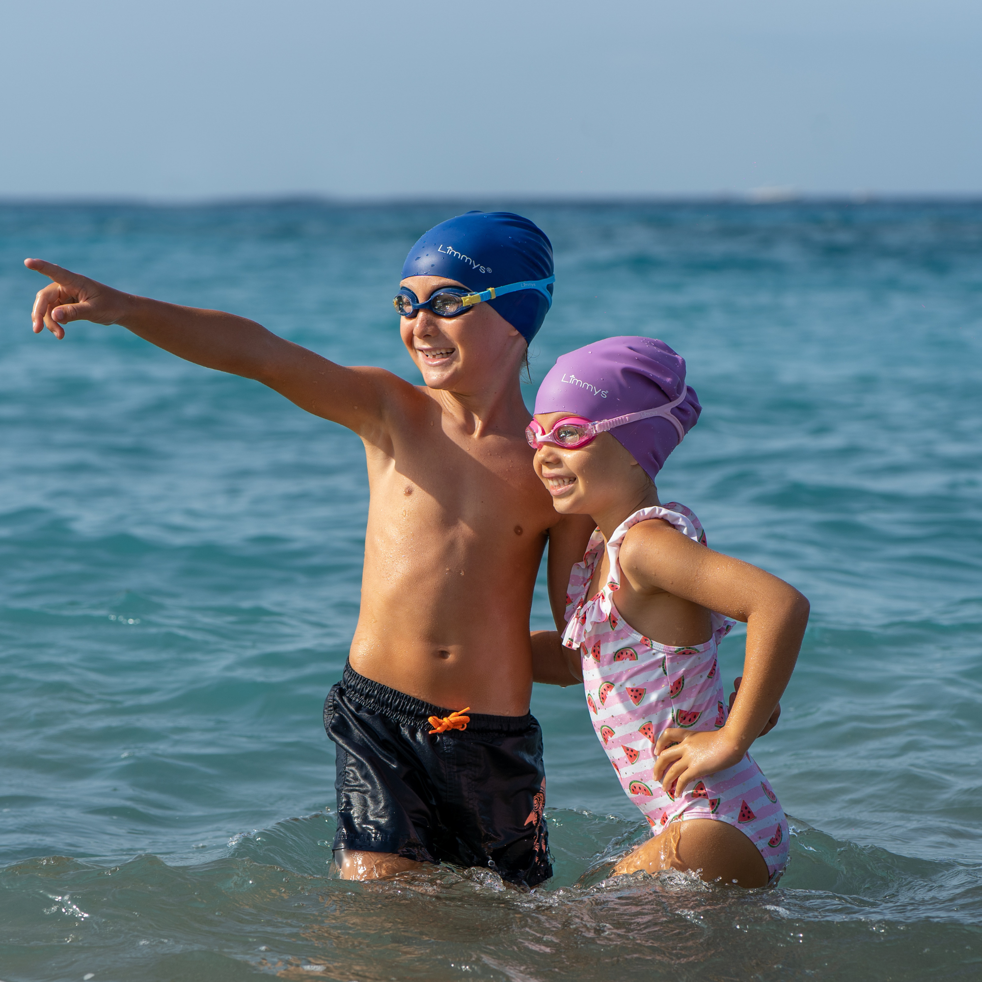 Premium Kids Swim Goggles - Pink