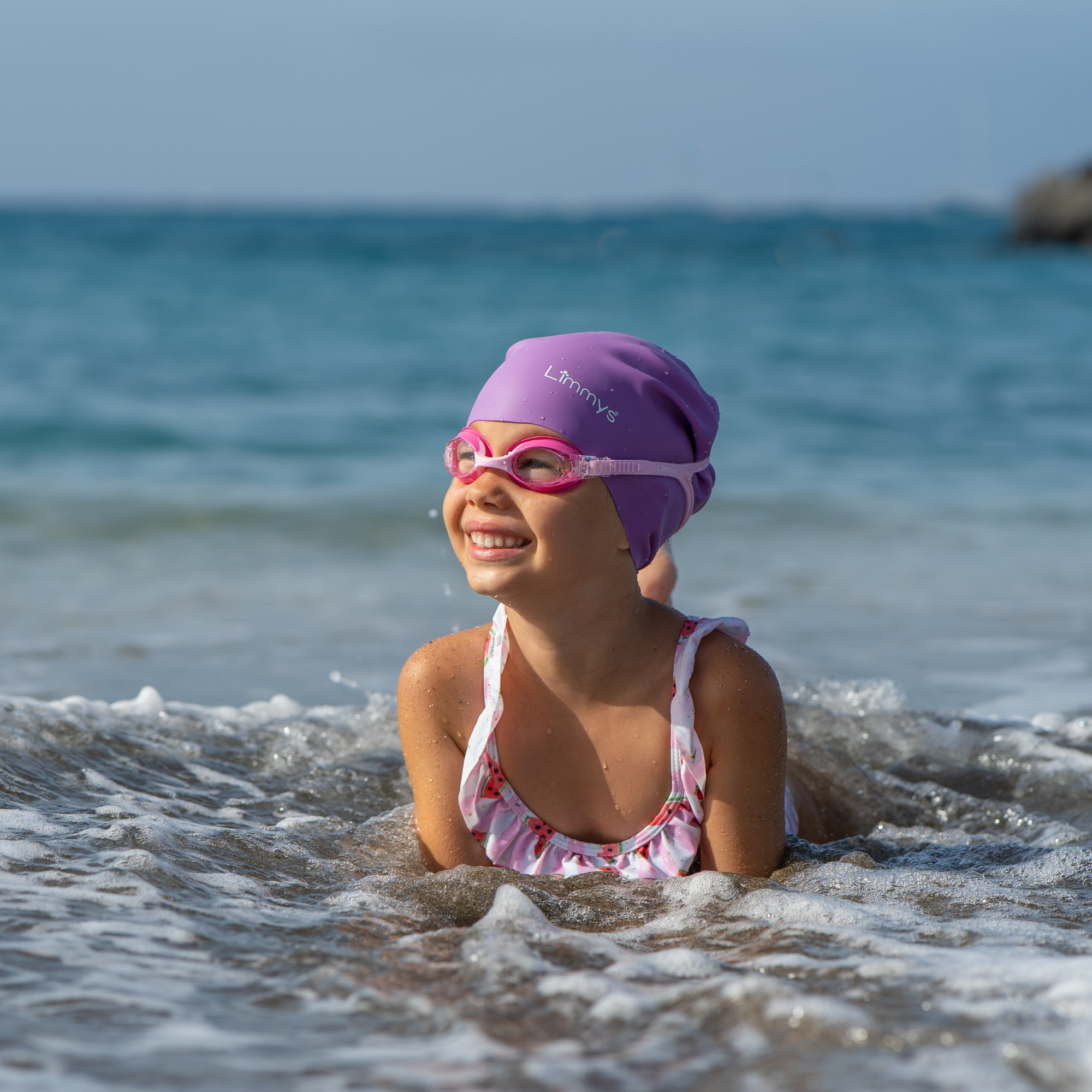 Premium Kids Swim Goggles - Pink