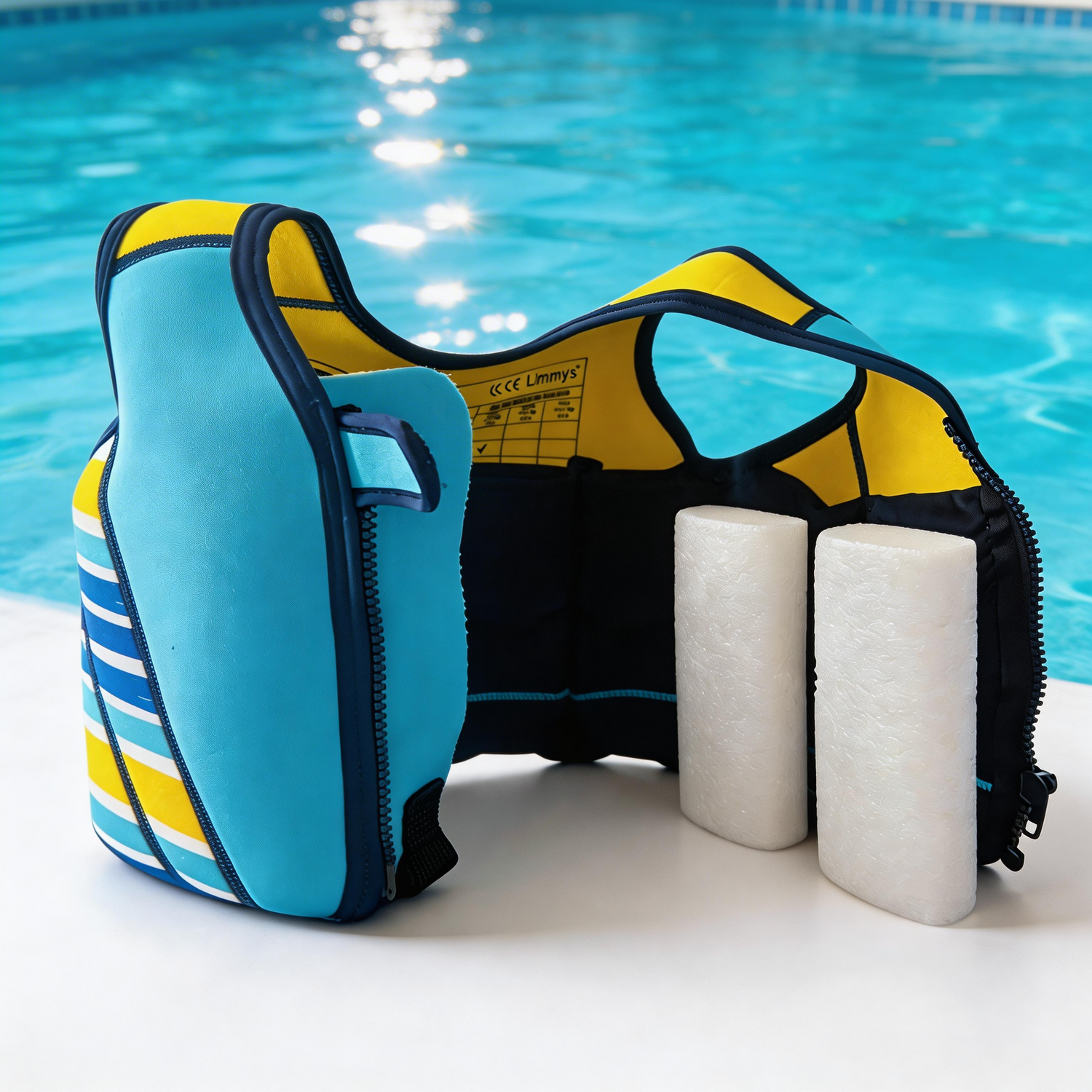 How to Use the Removable Foam Panels in Your Limmys Classic Swim Vest
