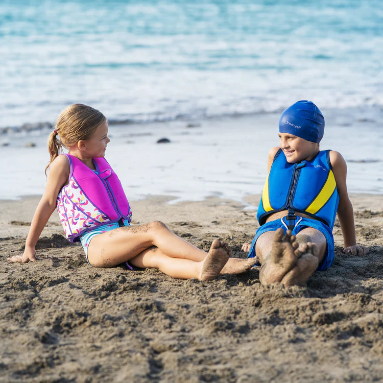 Premium Neoprene Swim Vest Royal Blue