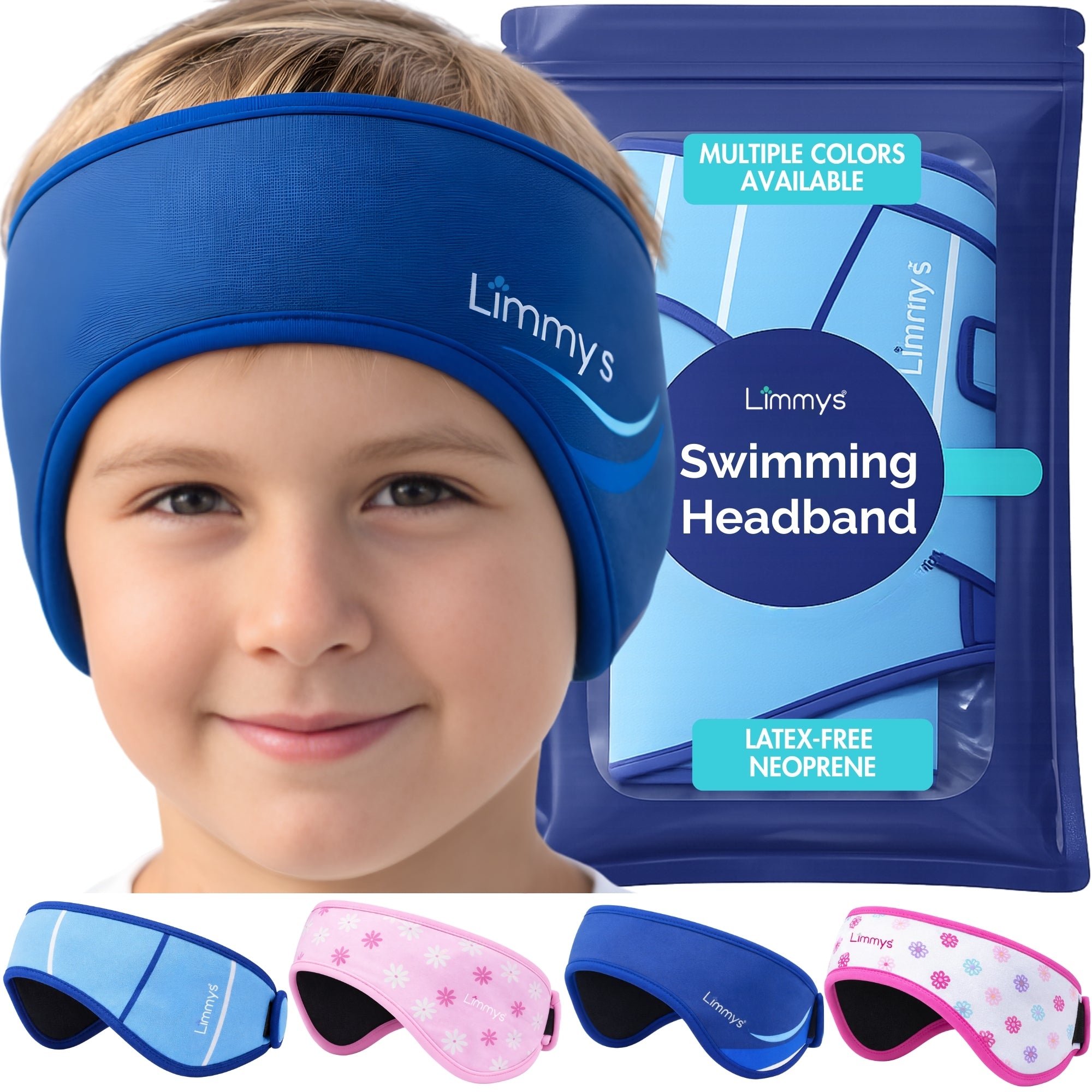 Limmys Swimming Headband For Kids And Adults