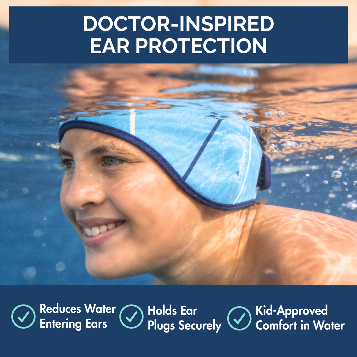 Limmys Swimming Headband For Kids And Adults