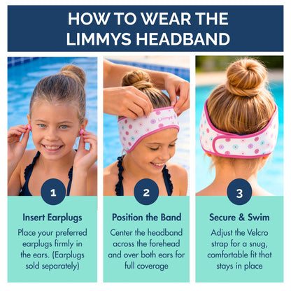 Limmys Swimming Headband For Kids And Adults
