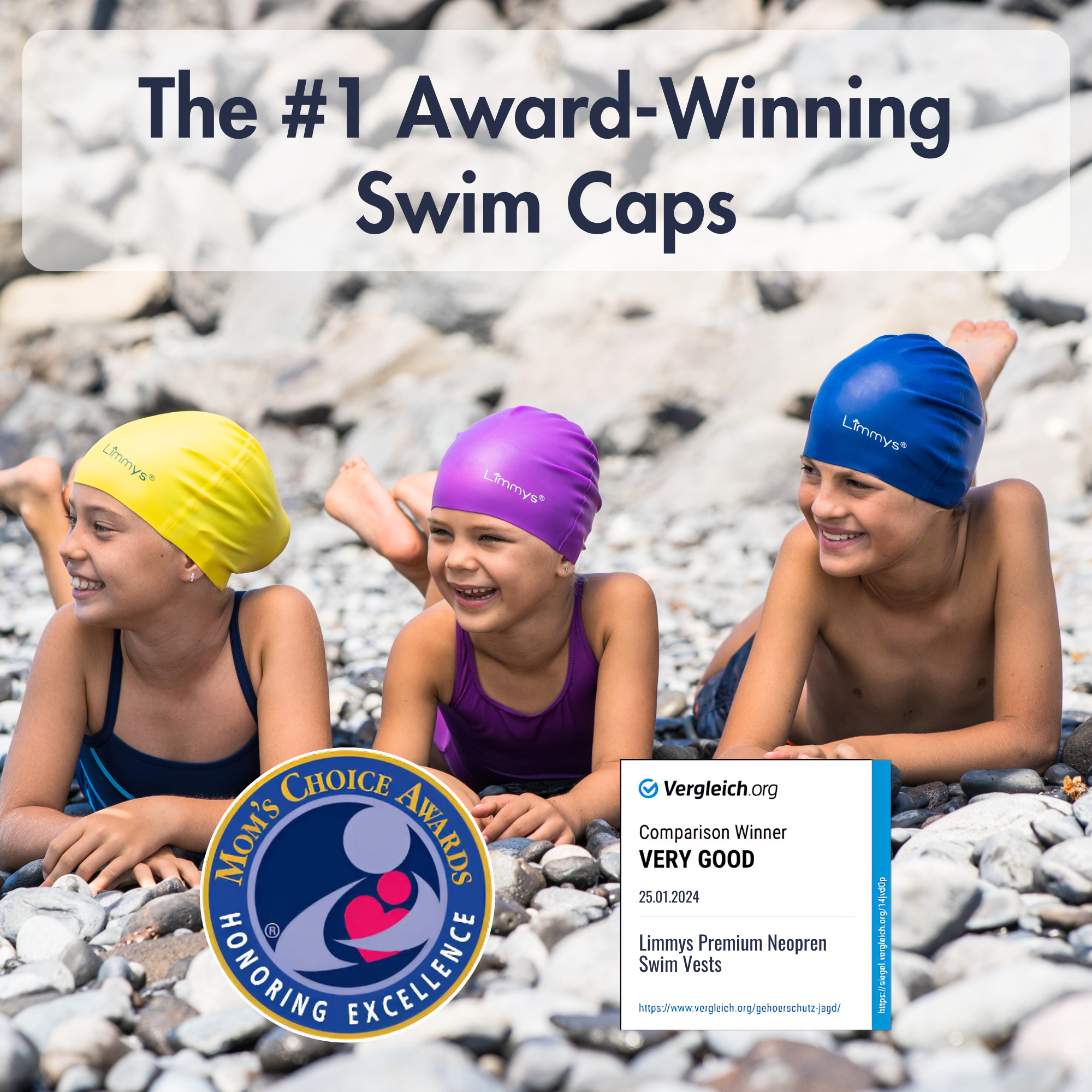 Kids Swim Caps