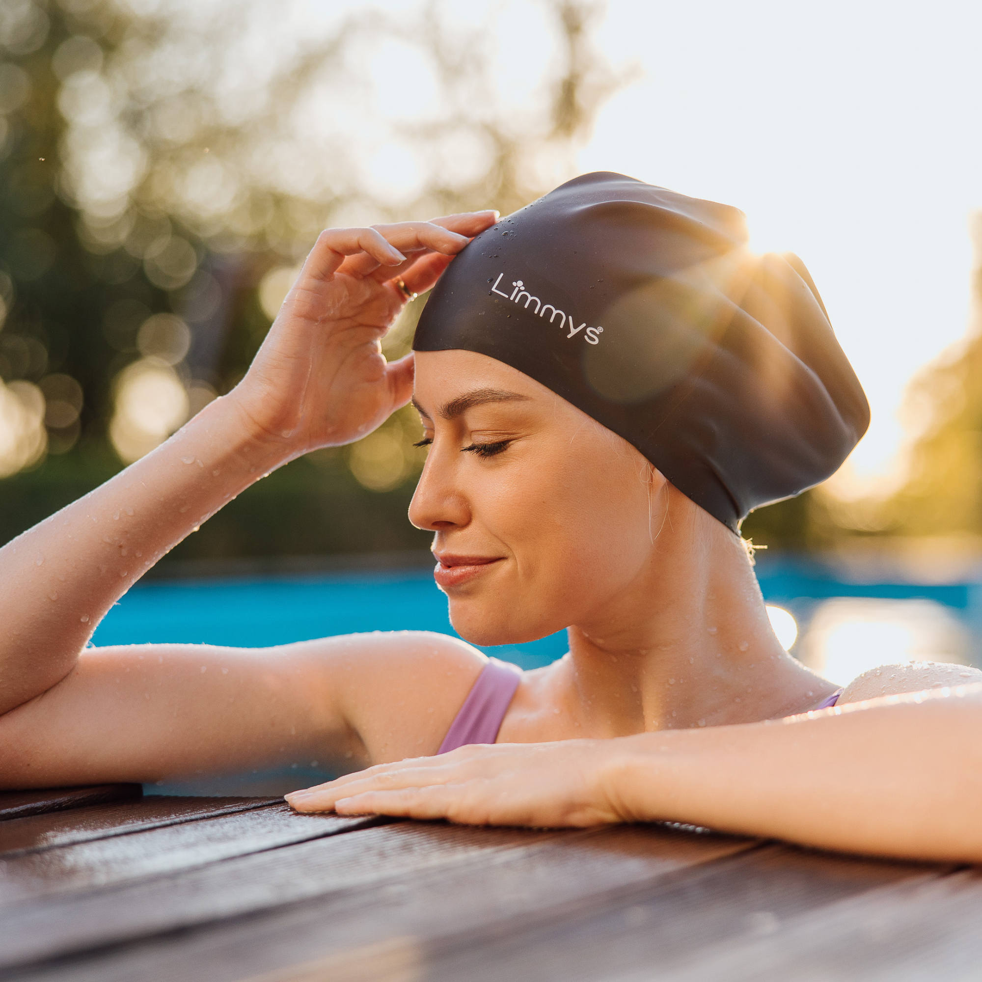 Swim Caps Womens Long Hair