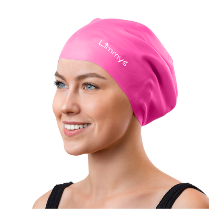 Premium Long Hair Swim Caps for Women