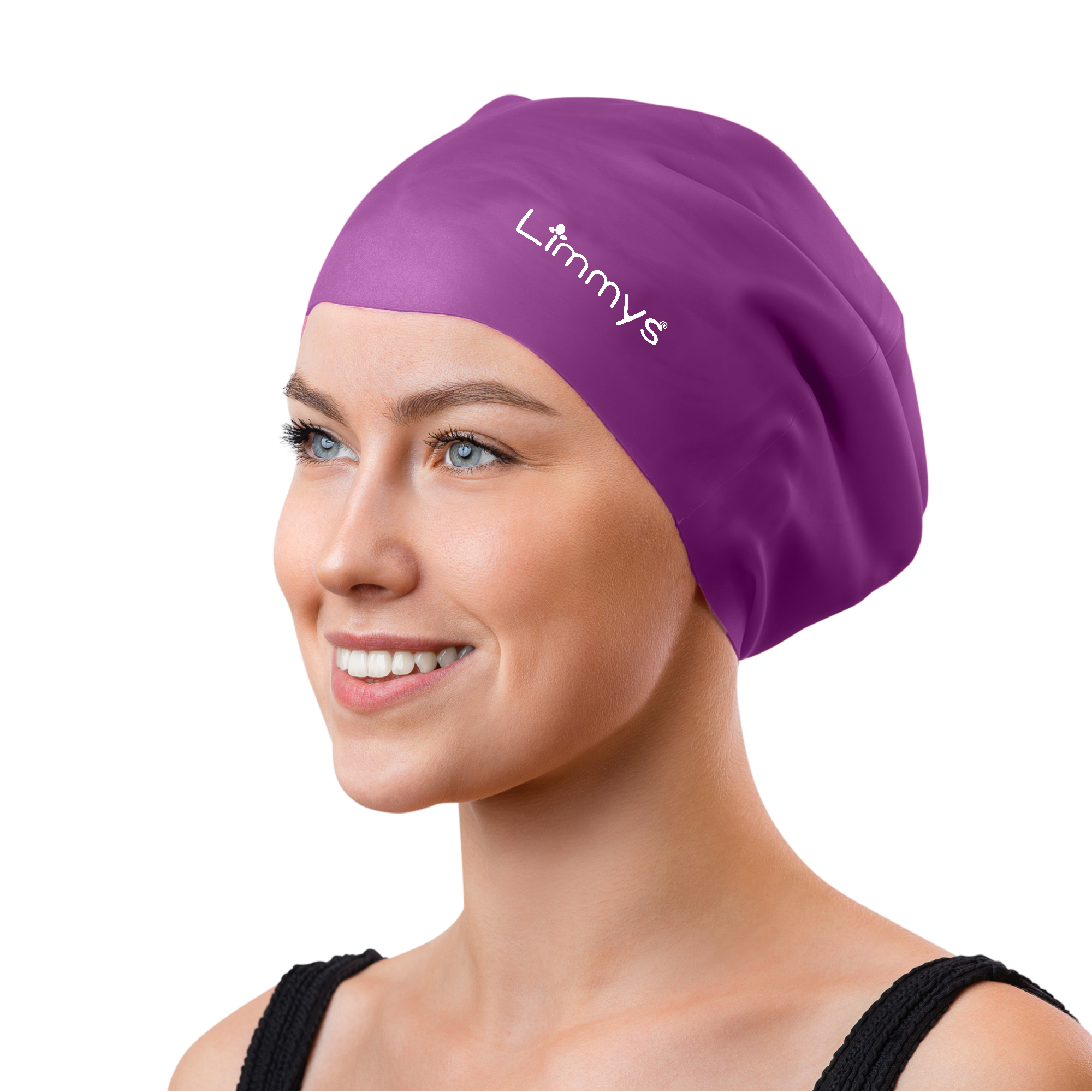 Premium Long Hair Swim Caps for Women