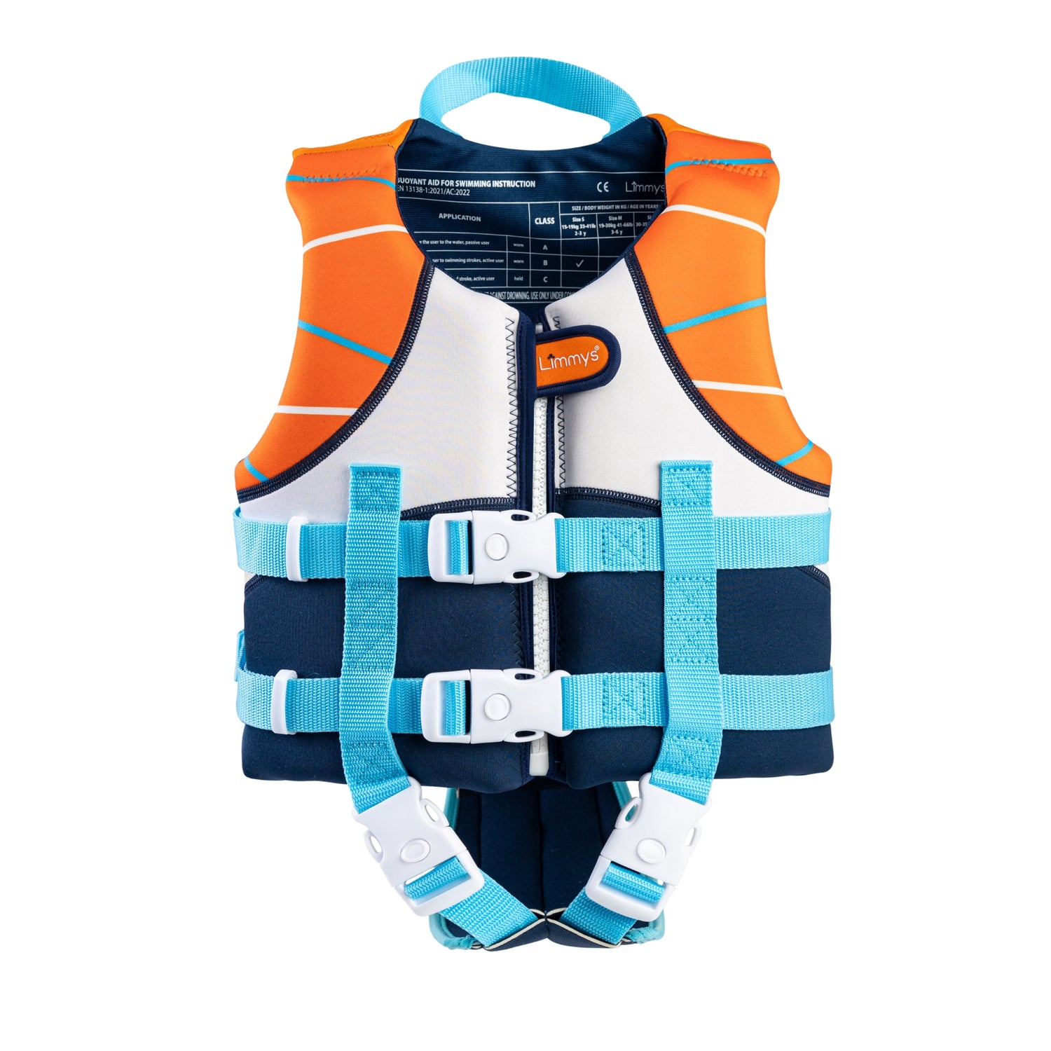 Premium Neoprene Swim Vest Sunset Blue – Limmys