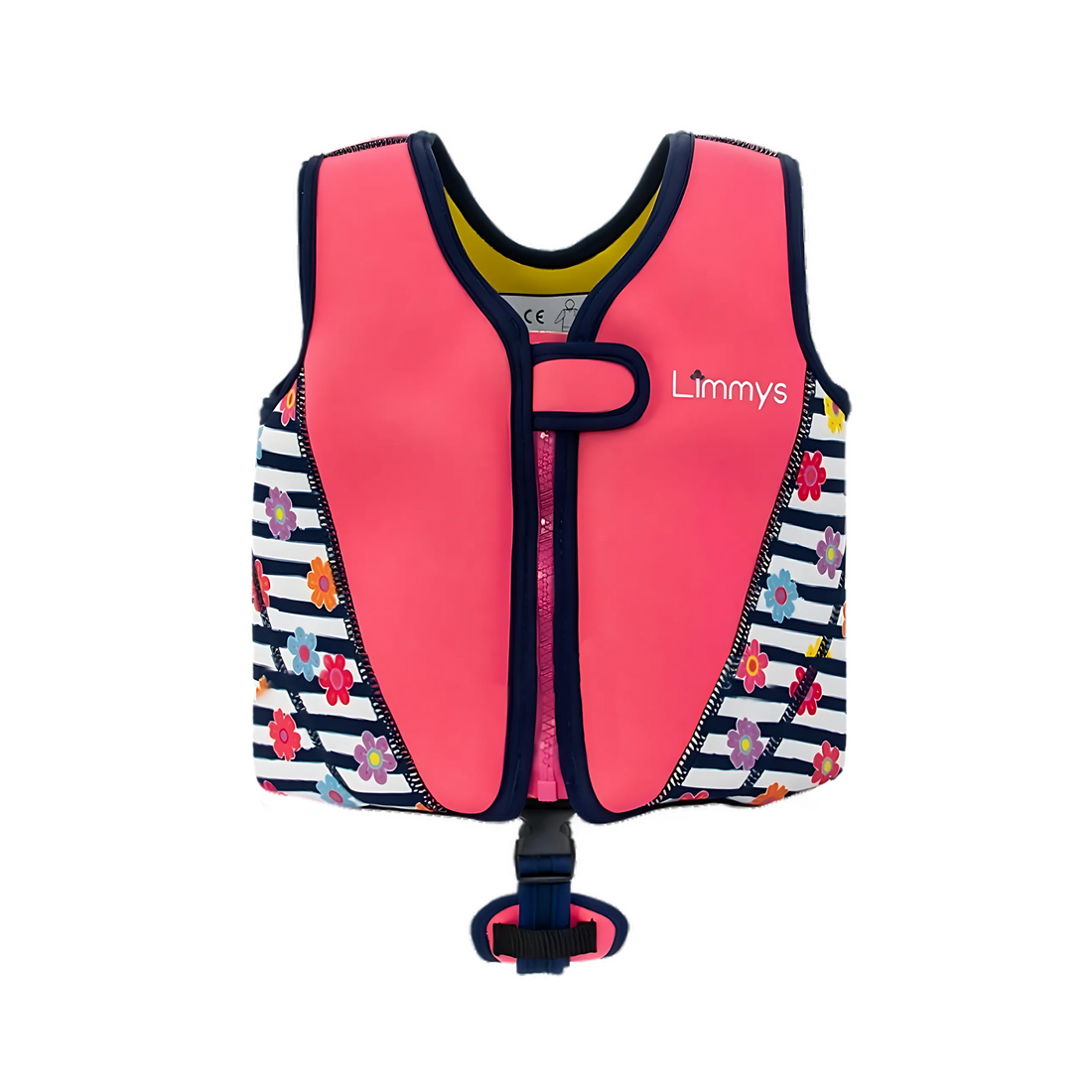 Premium Neoprene Swim Vest - Pink Petal