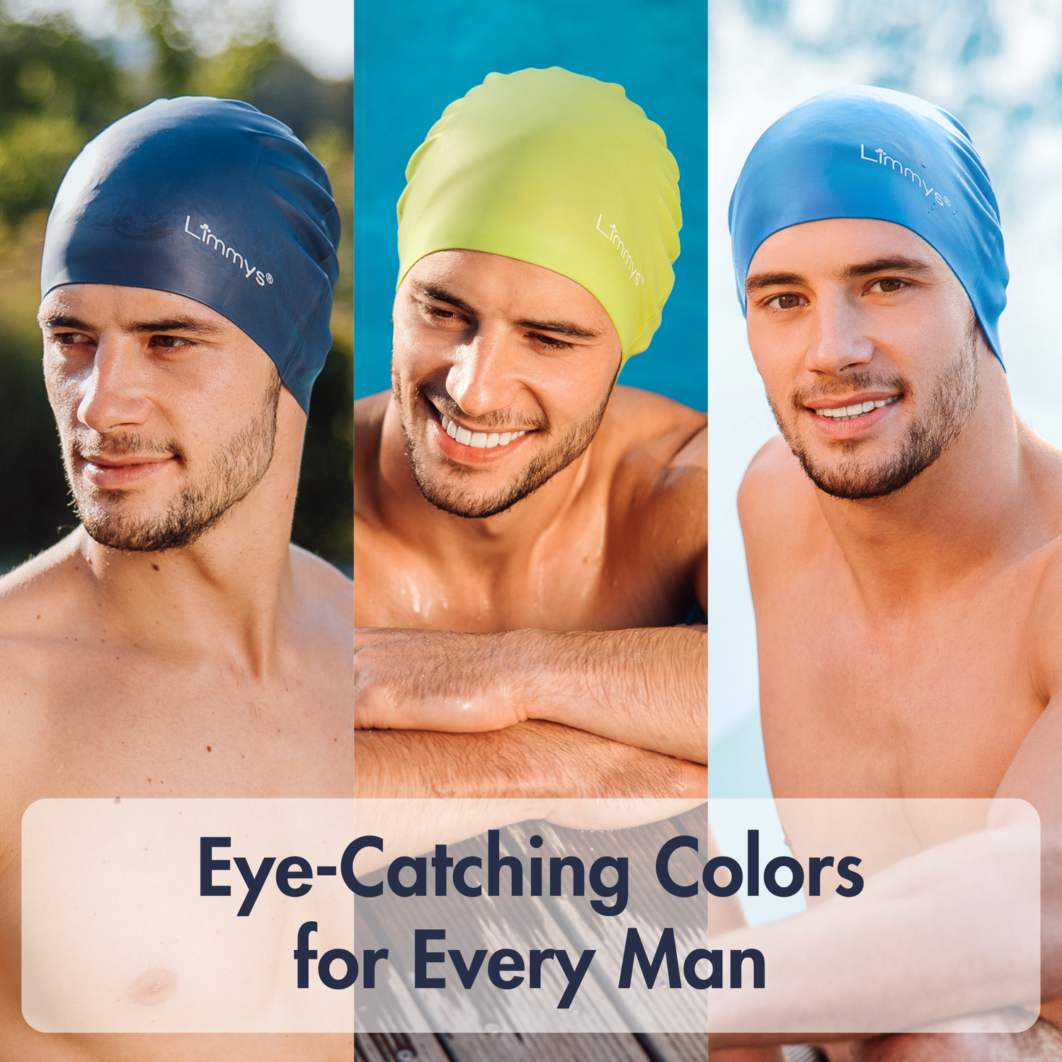 Swim Caps Mens